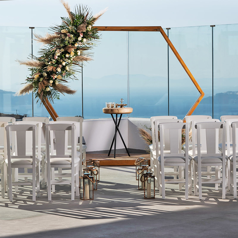 Santorini wedding Decoration
